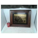 FREDRICK REMINGTON FRAMED WALL ART