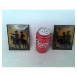 VTG. WALL ART SILHOUETTE