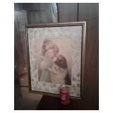 VTG. FRAMED WALL ART