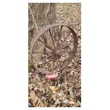 Old steel wheel