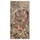 Old steel wheel