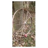 Old steel wheel