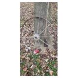 Old steel wheel