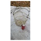 Wire egg basket
