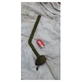 Large clapper out of old church bell.