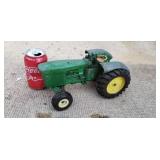 John Deere toy tractor