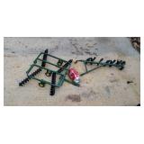 John Deere plow and disk