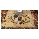 Wagner cast iron skillet  cast iron muffin tray