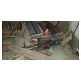 Stack of Gray and Brown dimensional shingles