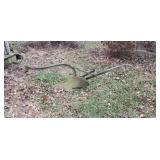 Old horse drawn plow