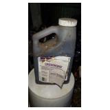 Weed and brush killer full.