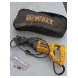DeWalt Sawzall works