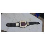 Toy world champion wrestling belt missing battery