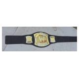 Toy world champion wrestling belt