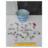 Miller Lite Bar Bucket with Budweiser Lighted