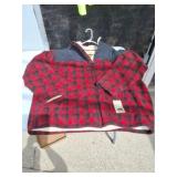 Rhino Tec Red Plaid Jacket 4XL with Tags
