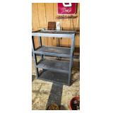 55"tall X 40" wide heavy duty plastic shelving