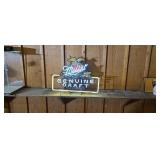 Miller genuine draft Neon light up sign works.