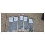 Five bags of 15-in long heavy duty zip ties