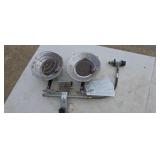 Double head propane bottle heater