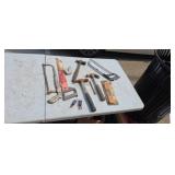 PVC pipe saw electrical testers hammers new