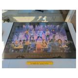 1993 Legends Theater Framed Under Glass Print