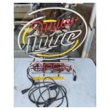 Miller Lite Bar Open Sign Part of the Sign Works