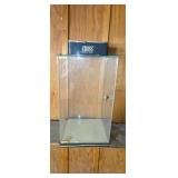 21"X 12" locking display cabinet.