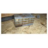 24 drawer parts cabinet with some hardware