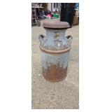 Old milk can