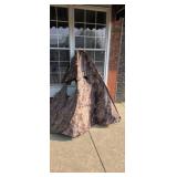 Portable fold up hunting blind