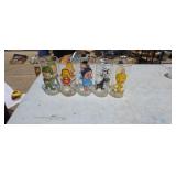 Warner Bros cartoon collector glasses