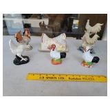 Chicken Figurine Collection, Butter Dish, 1940