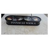 Pinnacle Vodka lighted bottle display