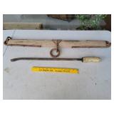 Wooden Yoke with Pry Bar