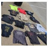 Advertising t-shirts a lot of Harley