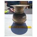 Brass Redskins Brand Chewing Tobacco Spittoon