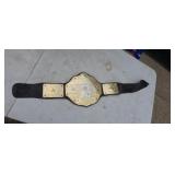 Toy world champion wrestling belt