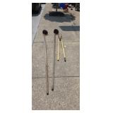 Lineman pole setting shovels post hole digger