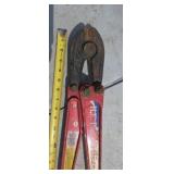 H. K. Porter 24 in bolt cutters