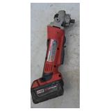 Milwaukee  M18 4" grinder works.