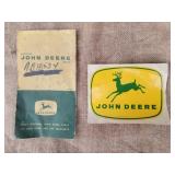 John Deere Tractor Original Decal with Original