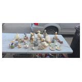 Ceramic Ducks squirrels plates