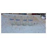 For Bud Light beer drinking glasses