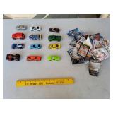 Hot Wheels and Baseball Cards