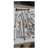 Assortment of wrenches
