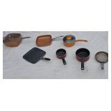 Copper chef and tfal cookware