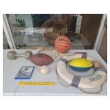20 Pound Weight, Wilson Football and Basketball,