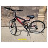 Next 18 Speed Black & Red Mountain Bicycle