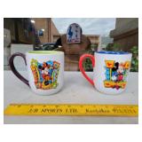 Walt Disney Minnie and Mickey Mouse Mug Set